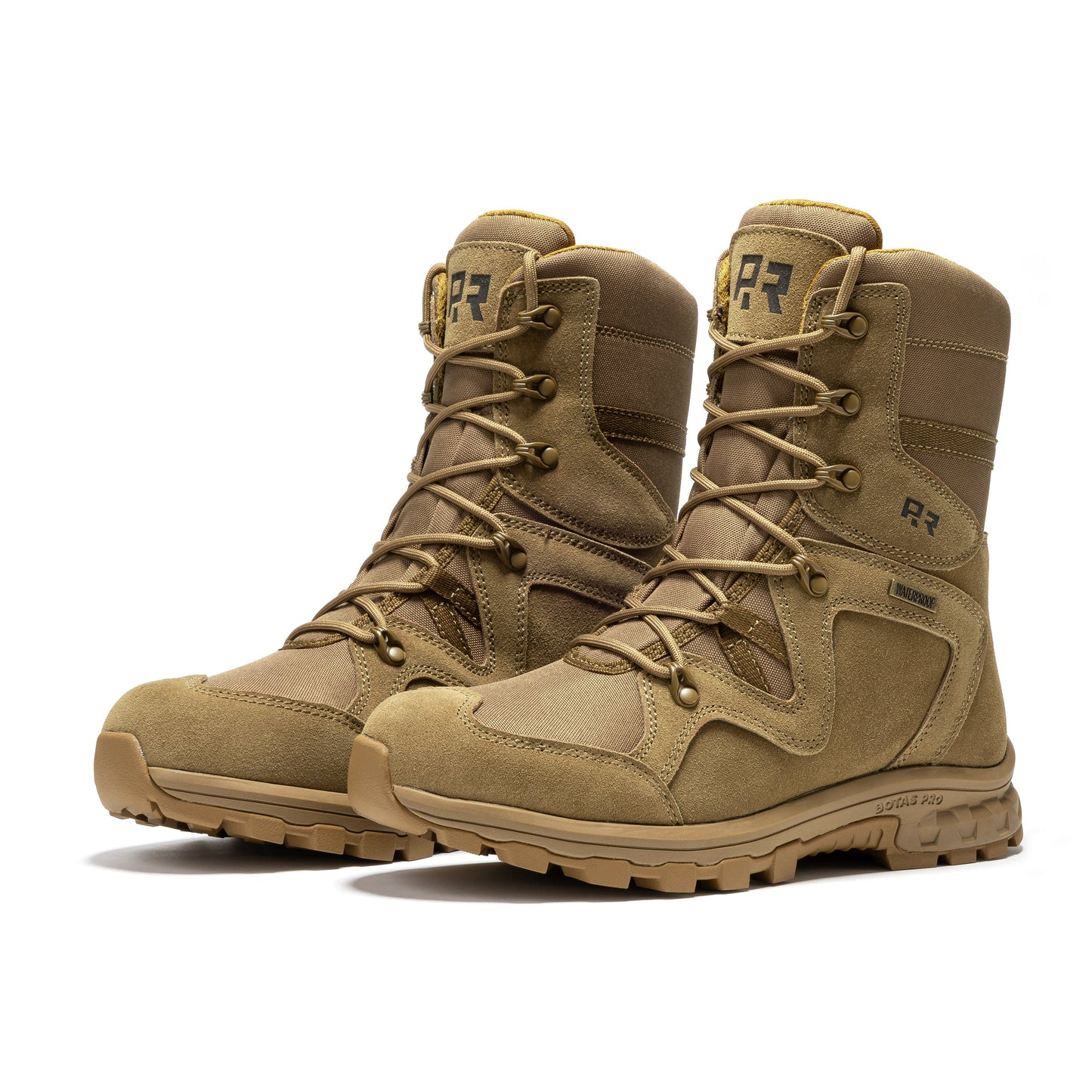ROCKROOSTER Colmar Coyote 8 inch Suede Leather Waterproof Tactical & Military Boots AB520 (10)