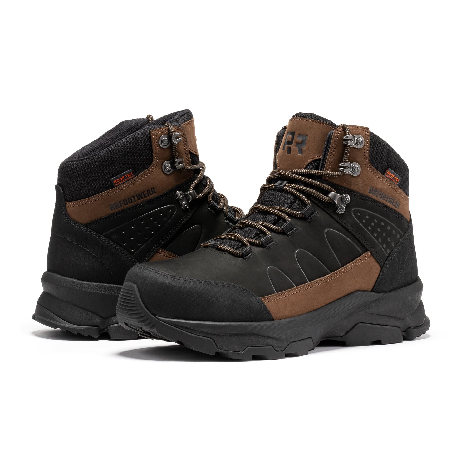 ROCKROOSTER Farmington 6 Inch Steel Toe Waterproof Hiking Boots AH002 (9)