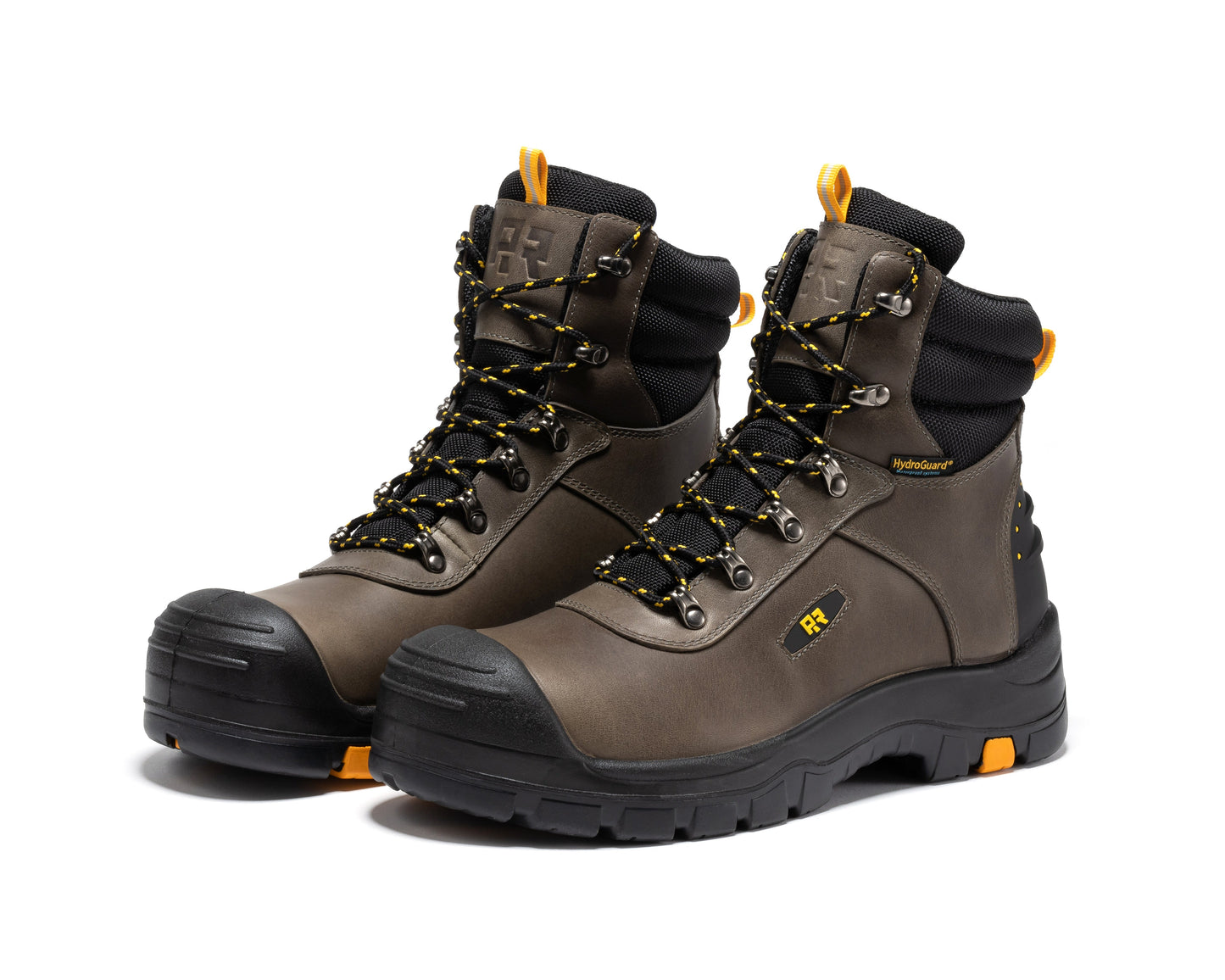 ROCKROOSTER Woodland Rust 6 inch Waterproof Composite Toe Leather Work Boots AK665 (8)