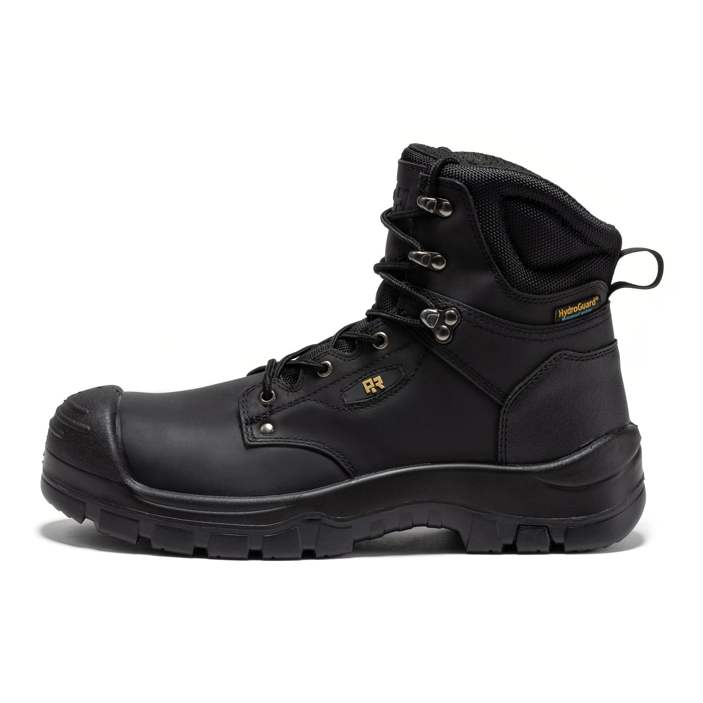 ROCKROOSTER Woodland Black 6 inch Waterproof Composite Toe Leather Work Boots AK662 (3)