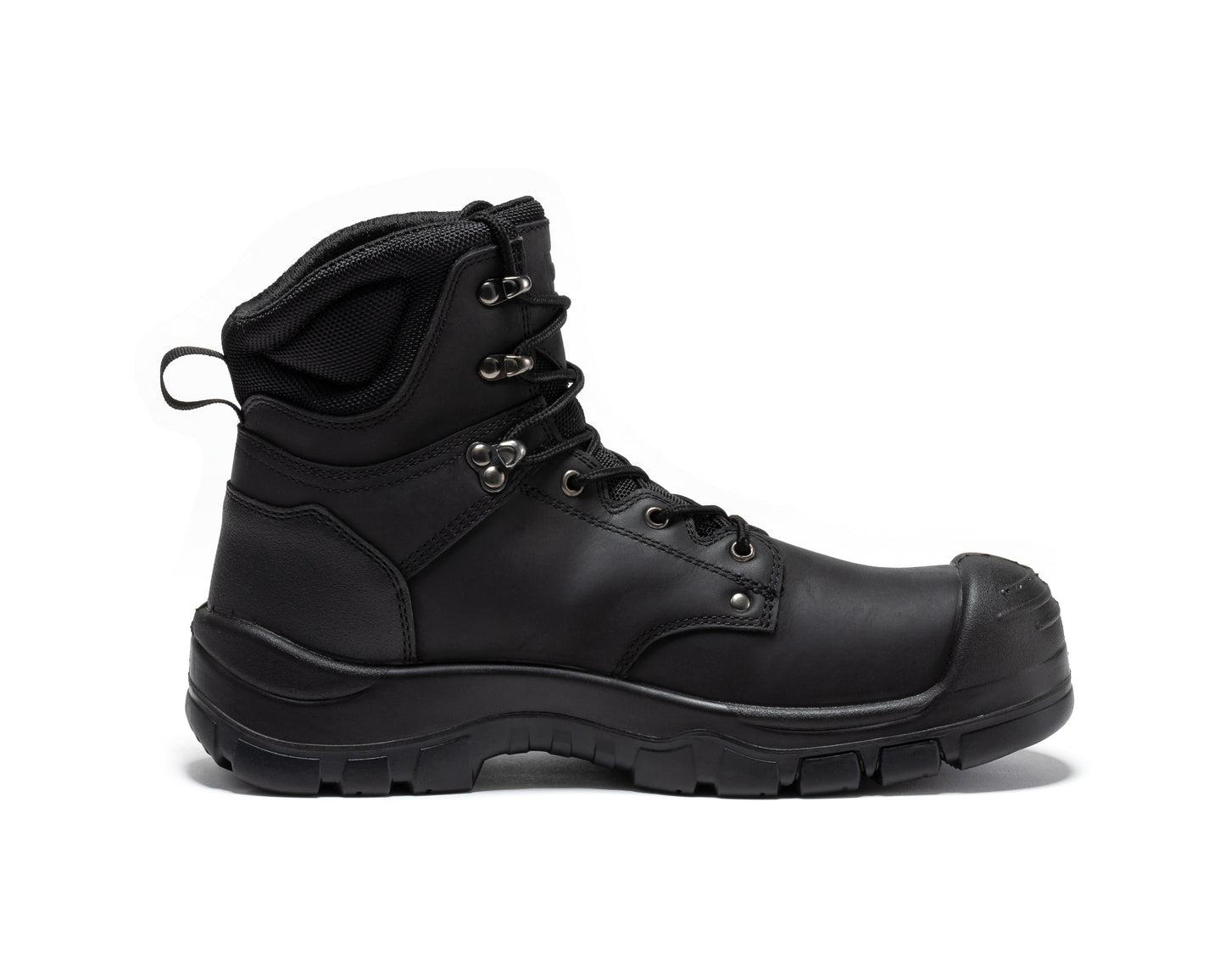 ROCKROOSTER Woodland Black 6 inch Waterproof Composite Toe Leather Work Boots AK662 (8)