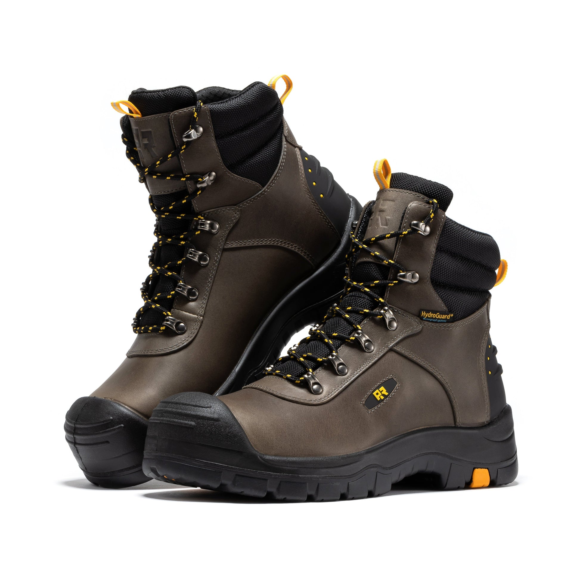 ROCKROOSTER Woodland Rust 6 inch Waterproof Composite Toe Leather Work Boots AK665 (9)
