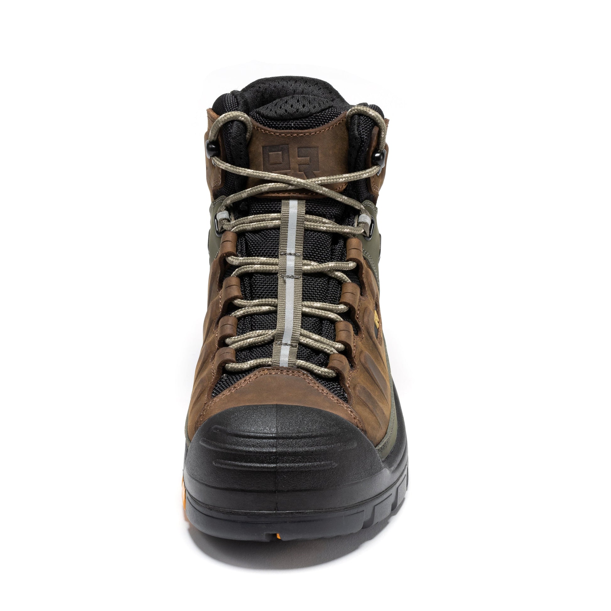 ROCKROOSTER Woodland Brown 6 inch Composite Toe Waterproof Leather Work Boots AK661 (3)