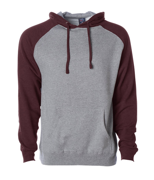 Raglan Sleeve Pullover Hood