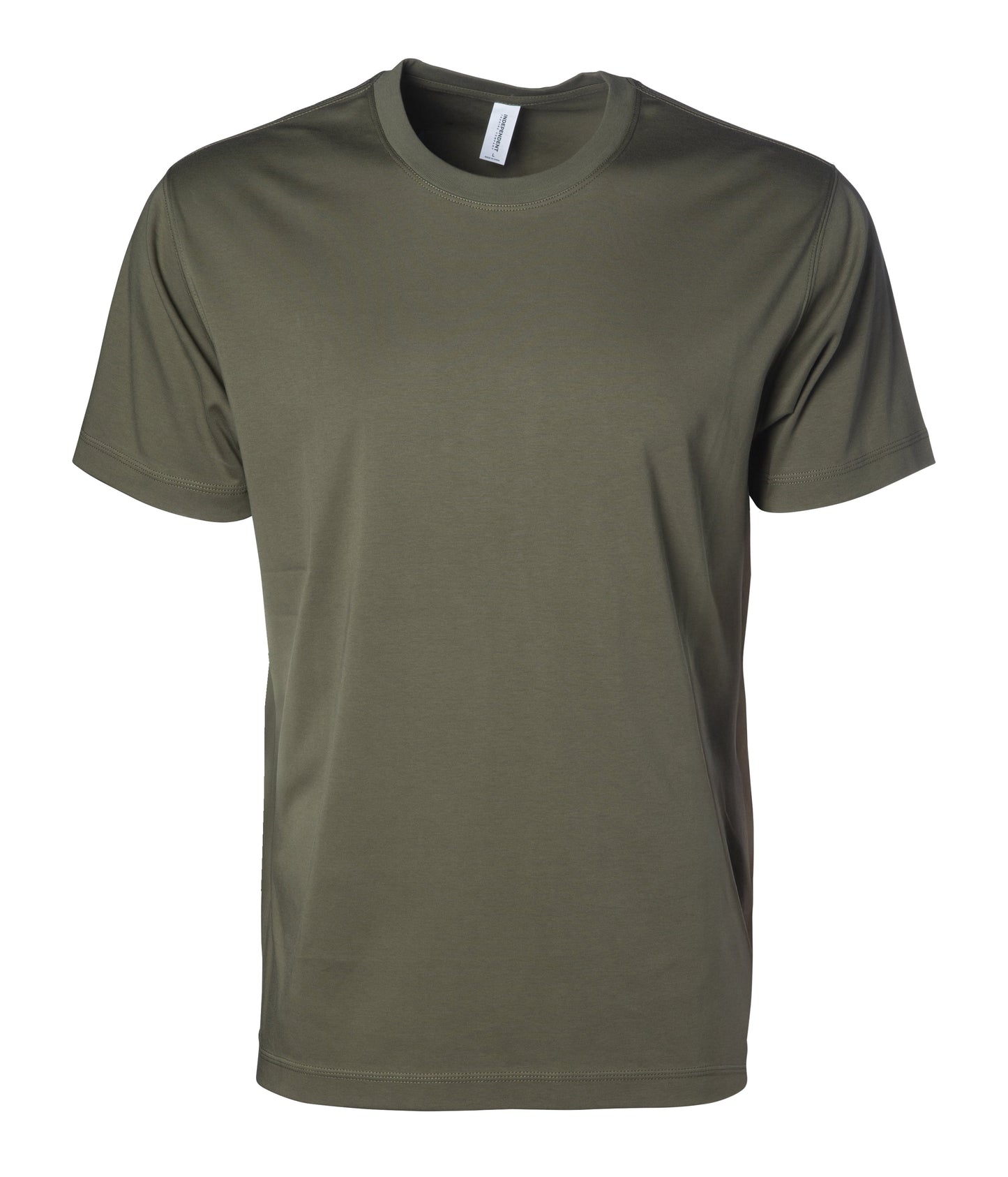 Independent Trading Company LUX Interlock Heavyweight Combed Cotton T-Shirt — view 3