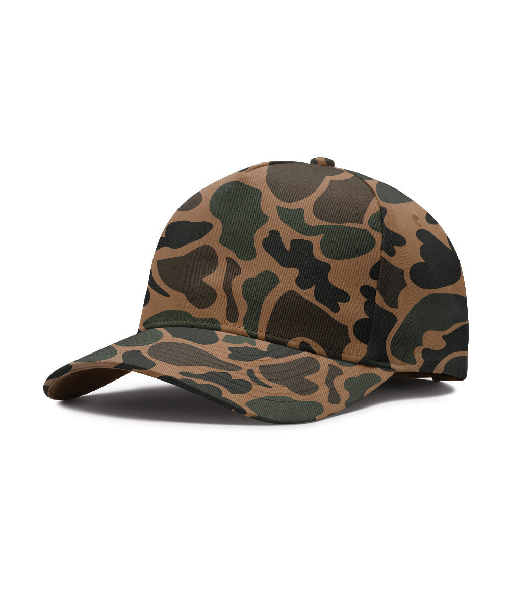 Five Panel Classic Twill Snapback Hat