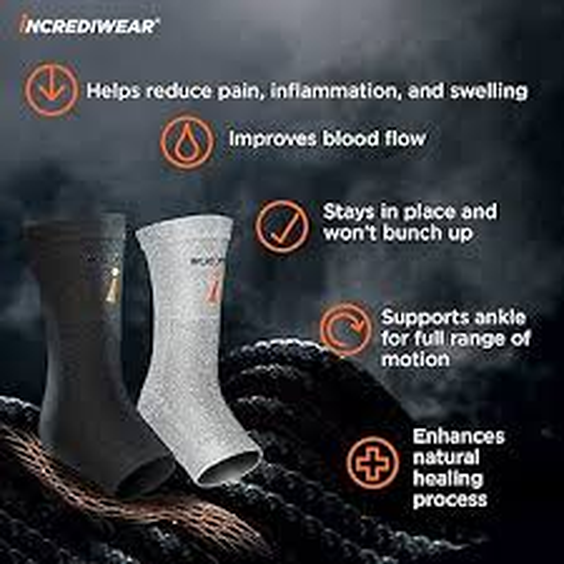 Incrediwear Ankle Sleeve - alternate view