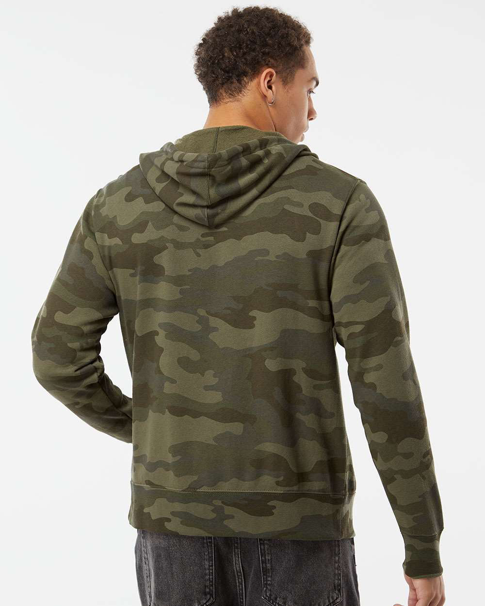 Unisex Lightweight Zip Hood