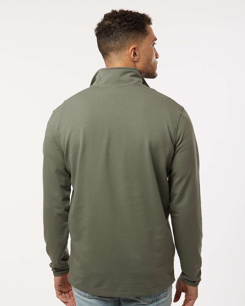 Independent Trading Company Perform Quarter Zip, quarter-zip — back view (2)