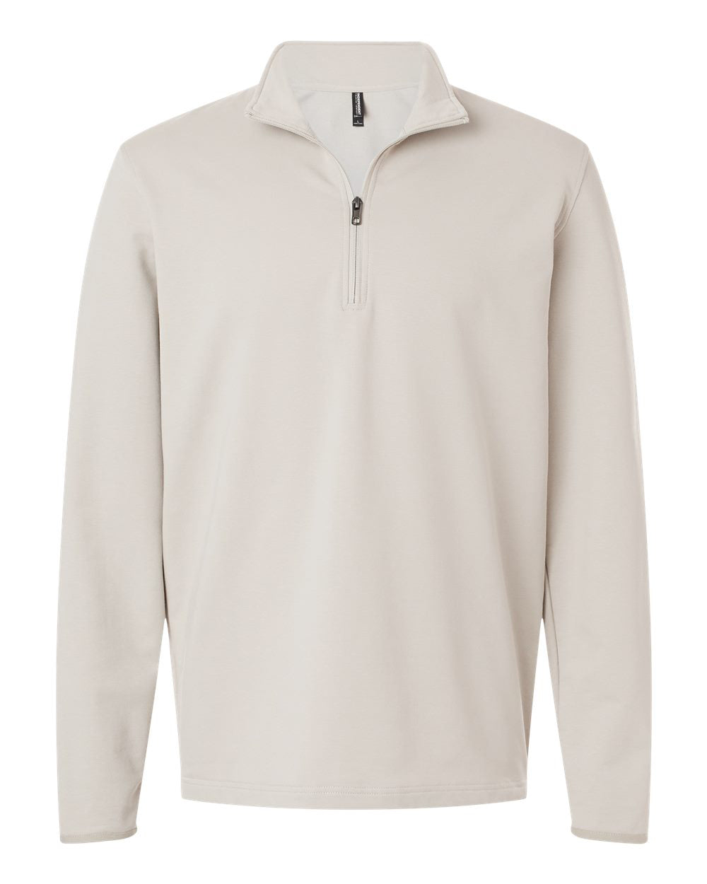 Independent Trading Company Perform Quarter Zip in Smoke, quarter-zip — front view