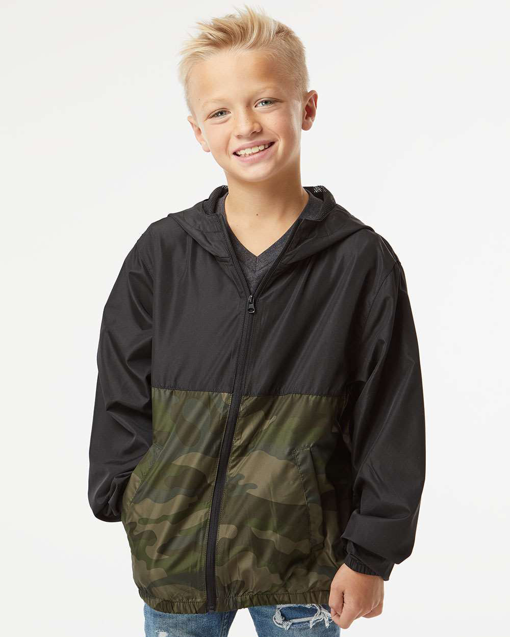 Youth Lightweight Windbreaker Jacket