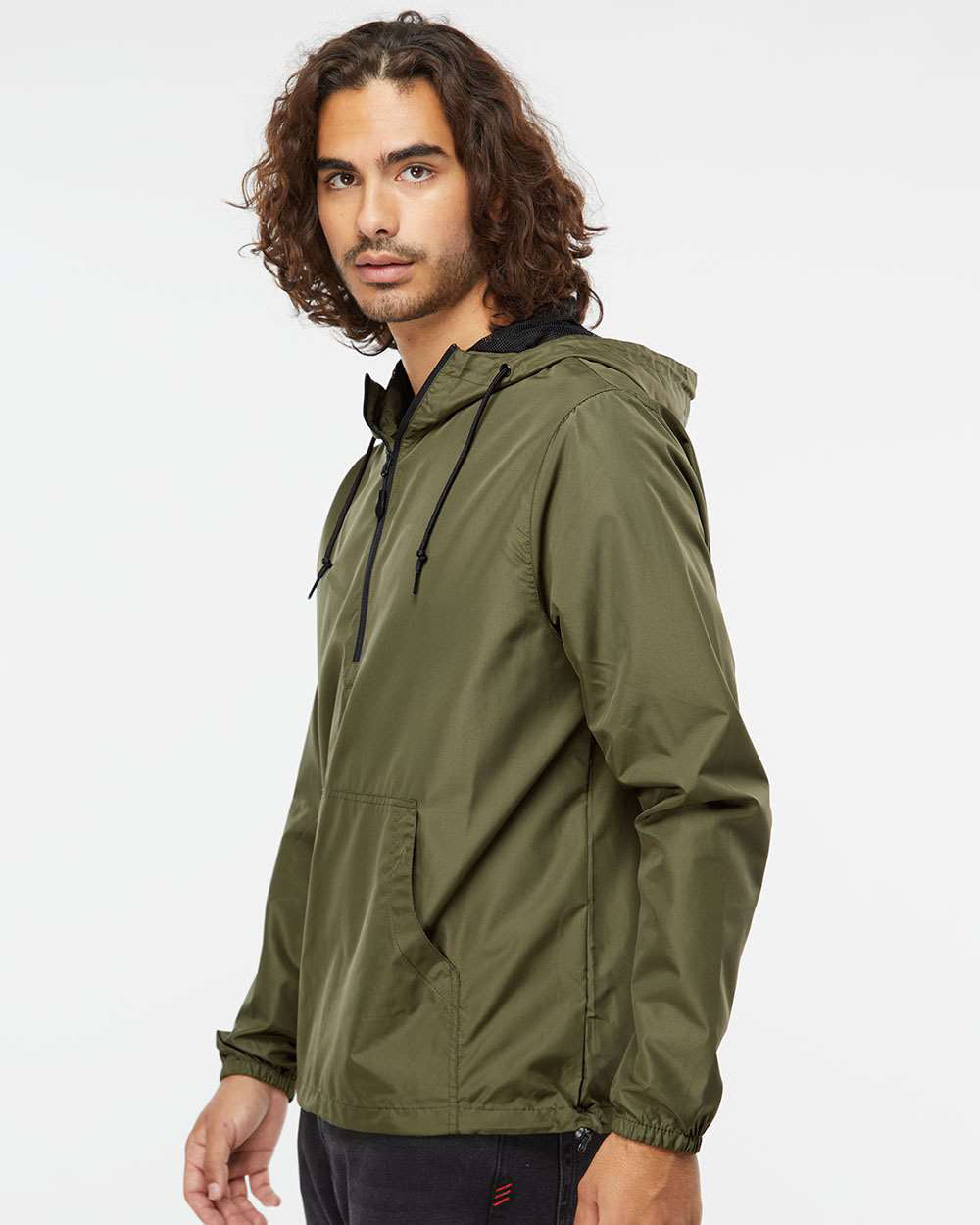 Lightweight Pullover Windbreaker Anorak Jacket