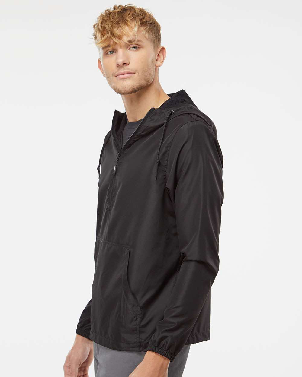 Lightweight Pullover Windbreaker Anorak Jacket