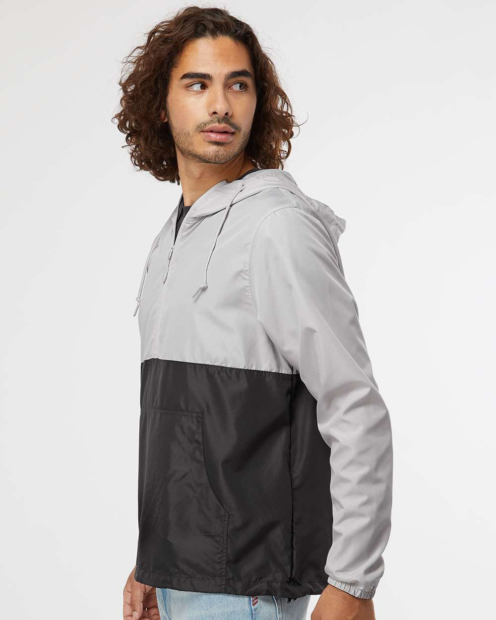 Lightweight Pullover Windbreaker Anorak Jacket