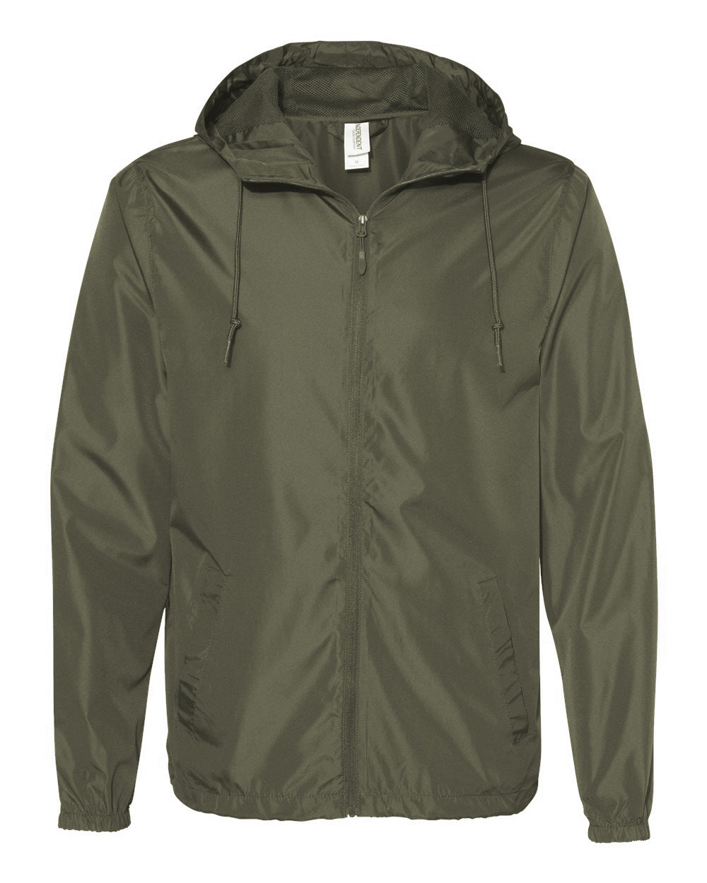 Independent Trading Company Lightweight Windbreaker Jacket — front view