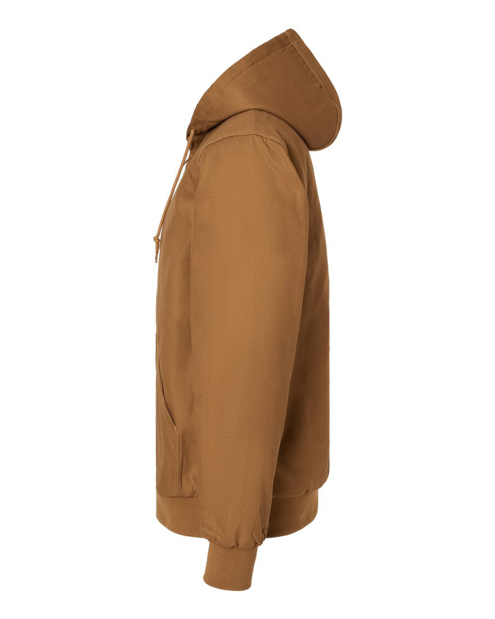 Independent Trading Company Men’s Insulated Canvas Workwear Jacket — side view (2)