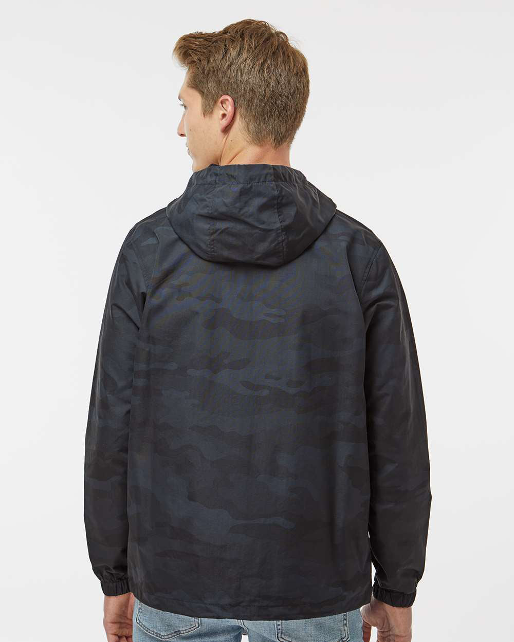 Water Resistant Windbreaker Anorak Jacket