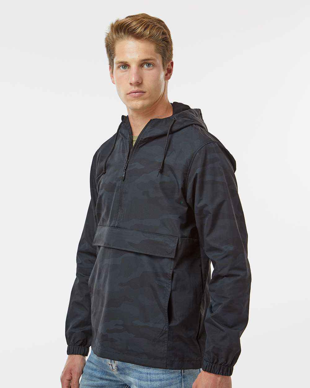 Water Resistant Windbreaker Anorak Jacket