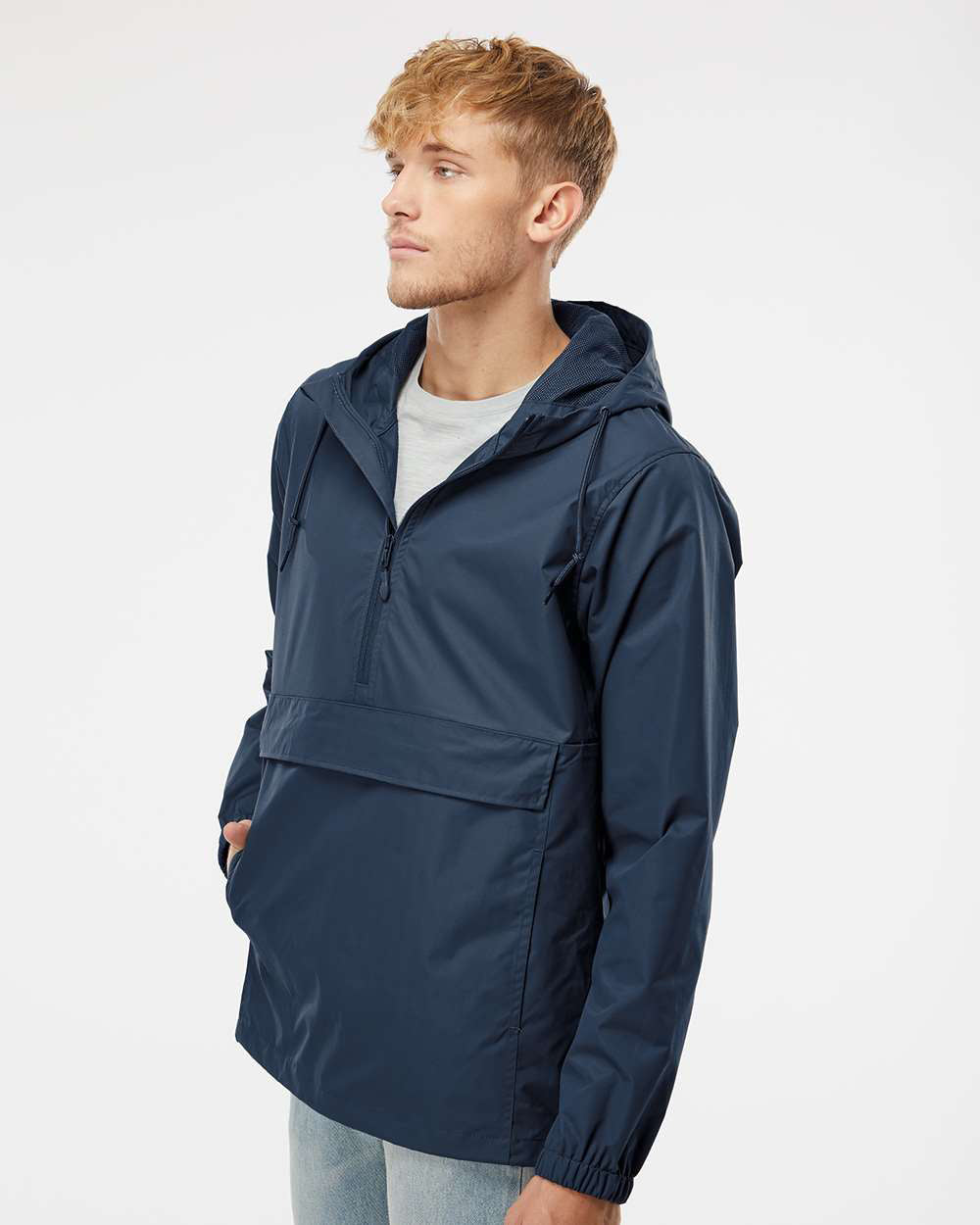 Water Resistant Windbreaker Anorak Jacket