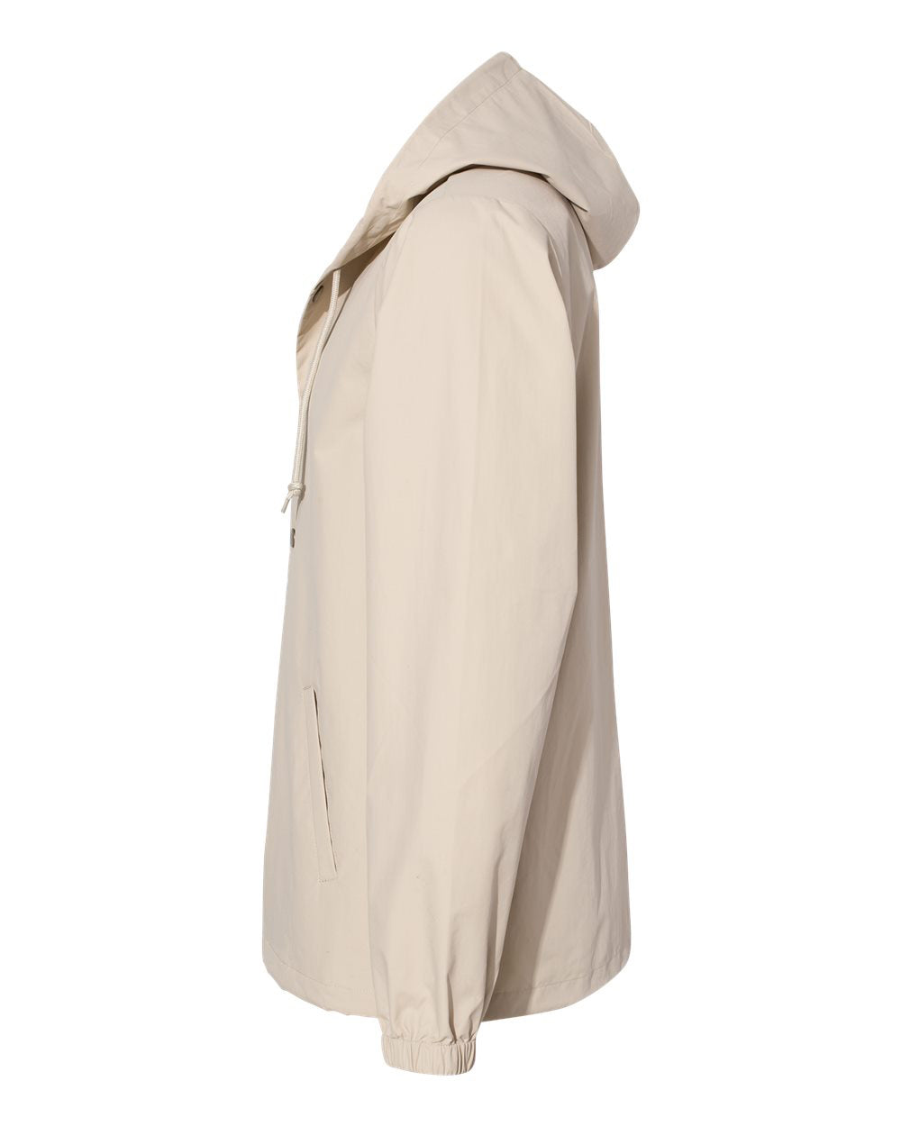 Water Resistant Hooded Windbreaker Coaches Jacket