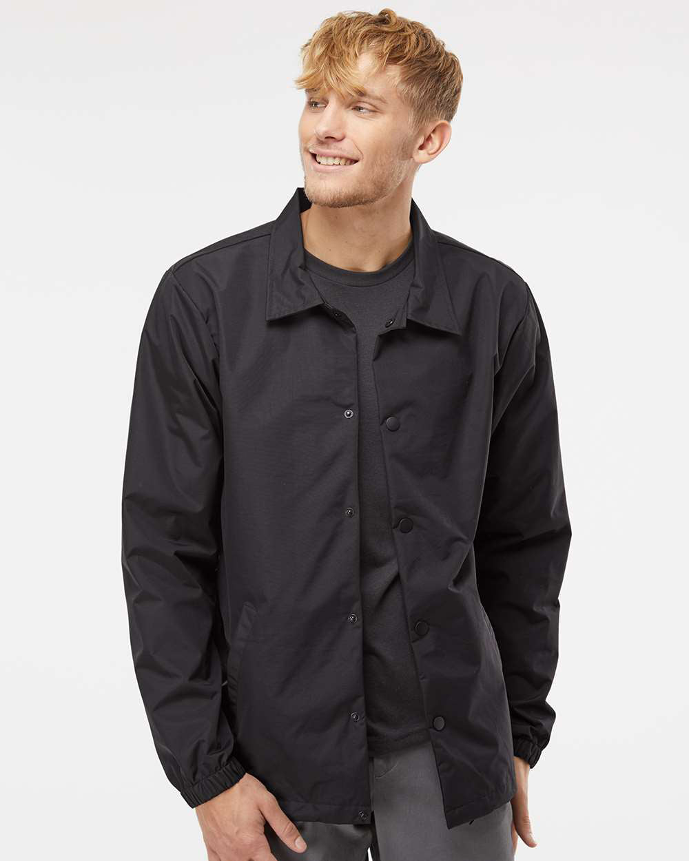 Water Resistant Windbreaker Coaches Jacket