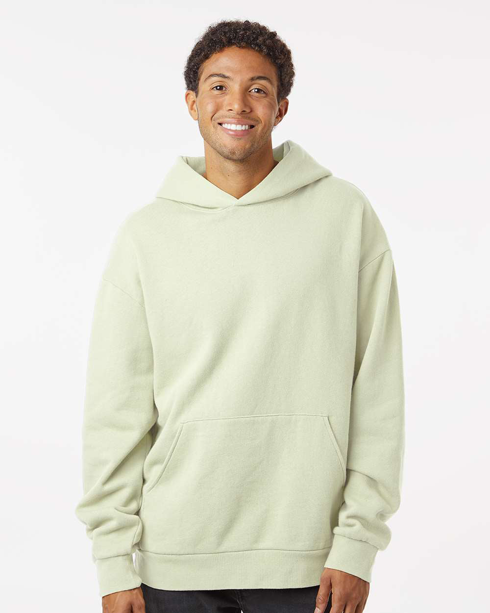 Independent Trading Company AVENUE 8.5oz/280gm Midweight Pullover Hood — front view (6)