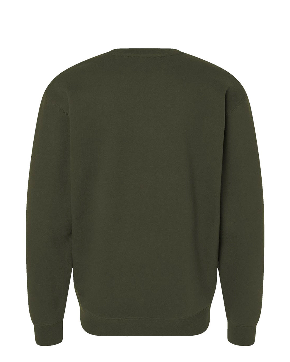 Independent Trading Company 10oz. Heavyweight Crew, crewneck — back view (5)