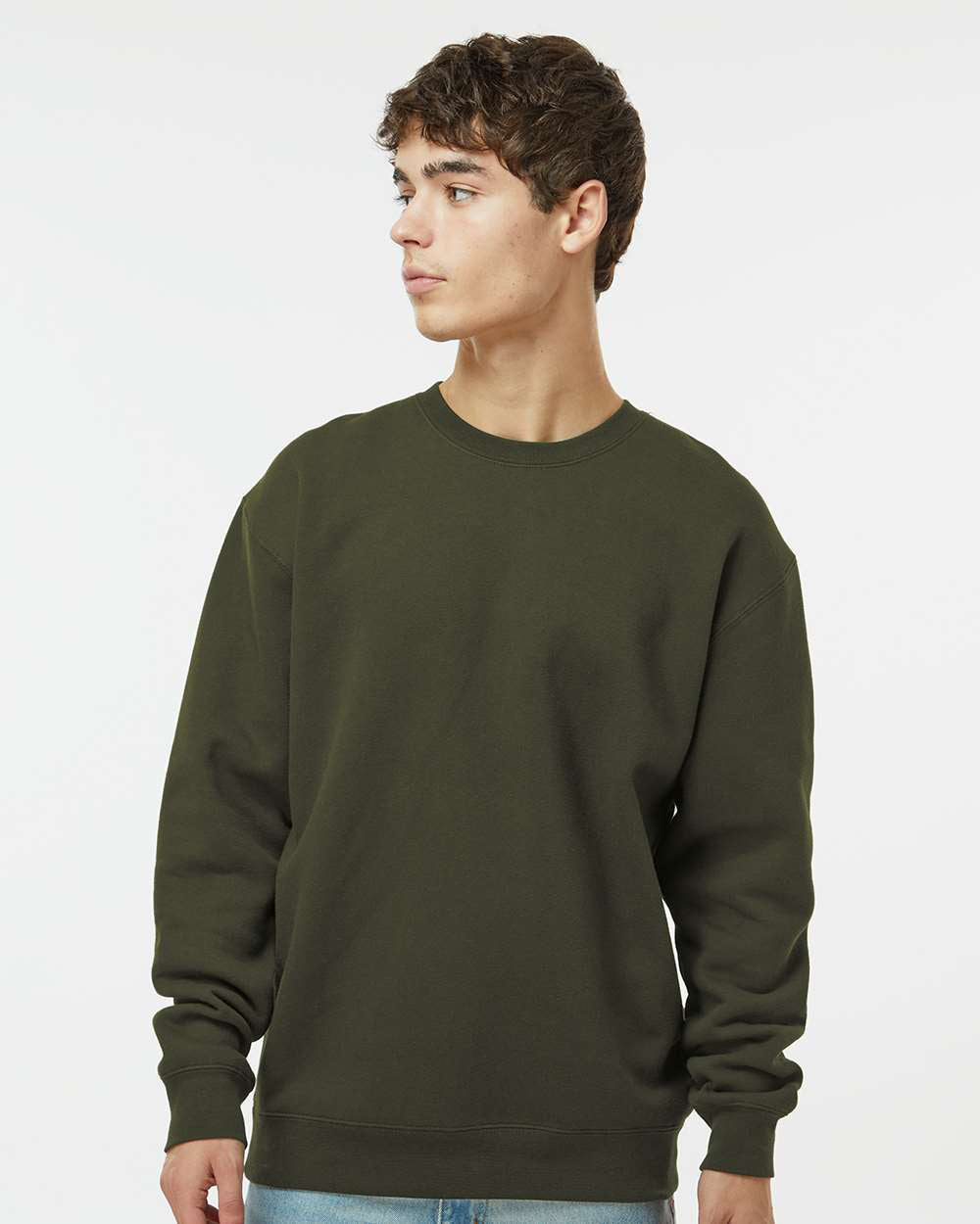 Independent Trading Company 10oz. Heavyweight Crew, crewneck — front view (6)
