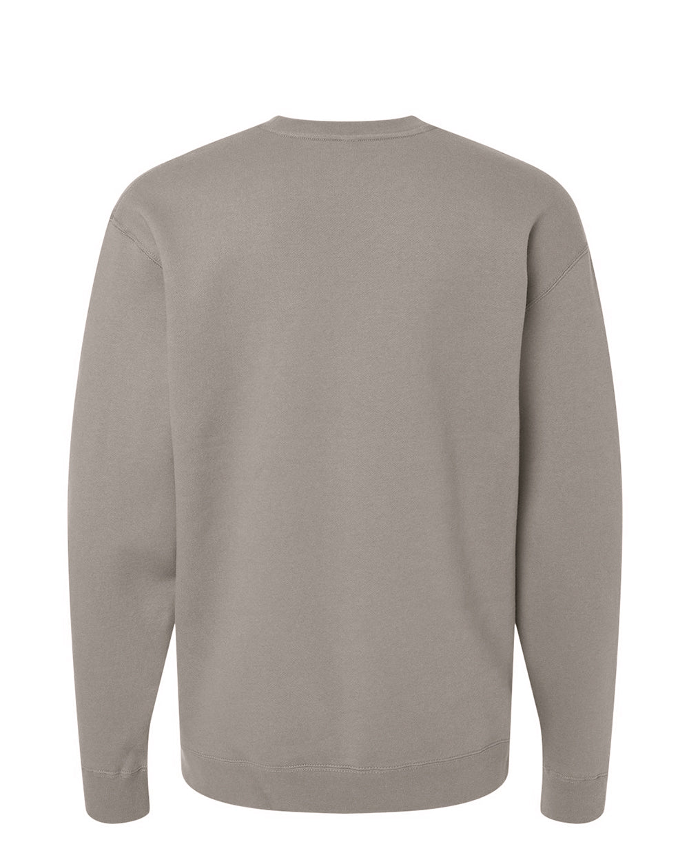 Independent Trading Company 10oz. Heavyweight Crew, crewneck — back view (4)