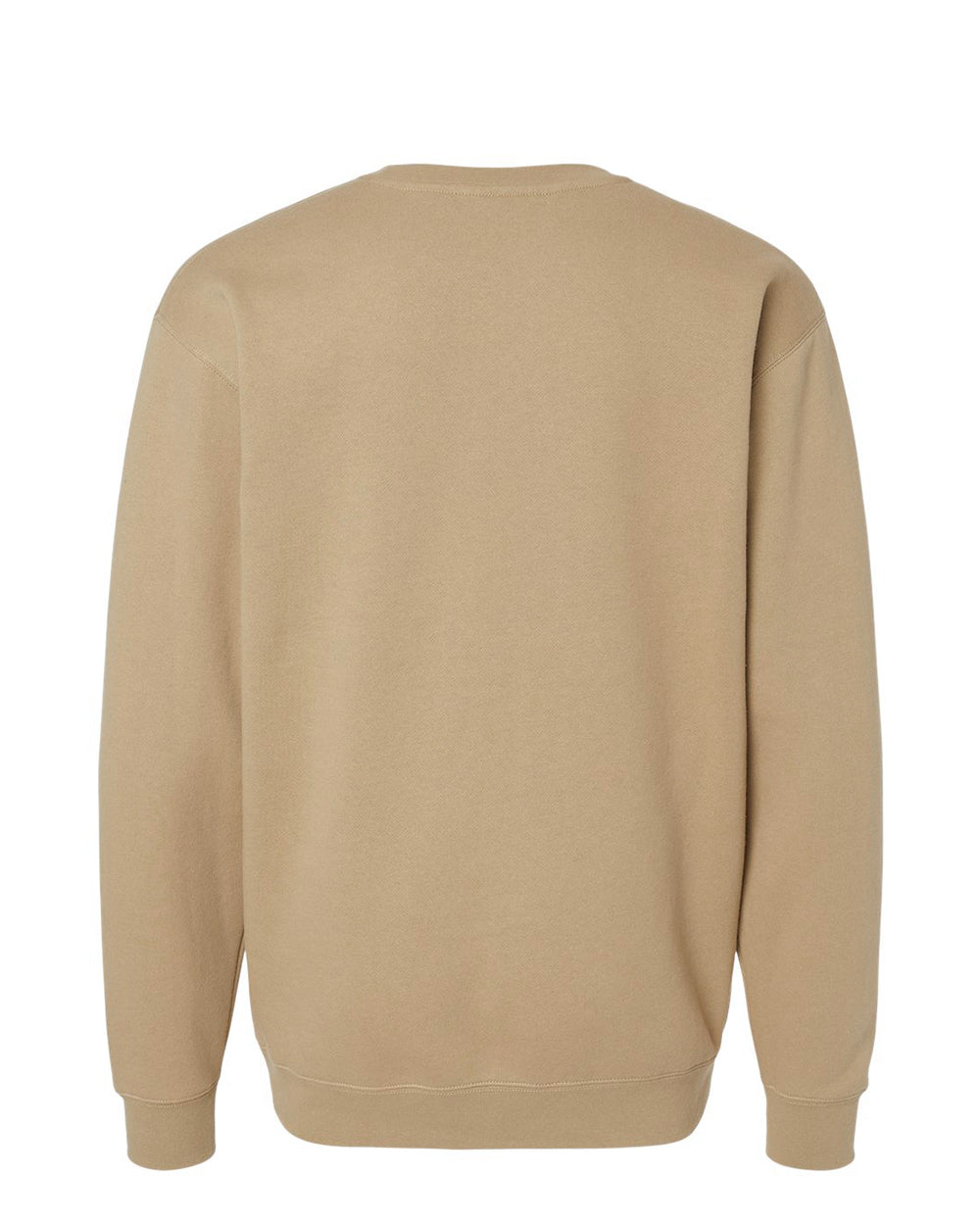 Independent Trading Company 10oz. Heavyweight Crew, crewneck — back view