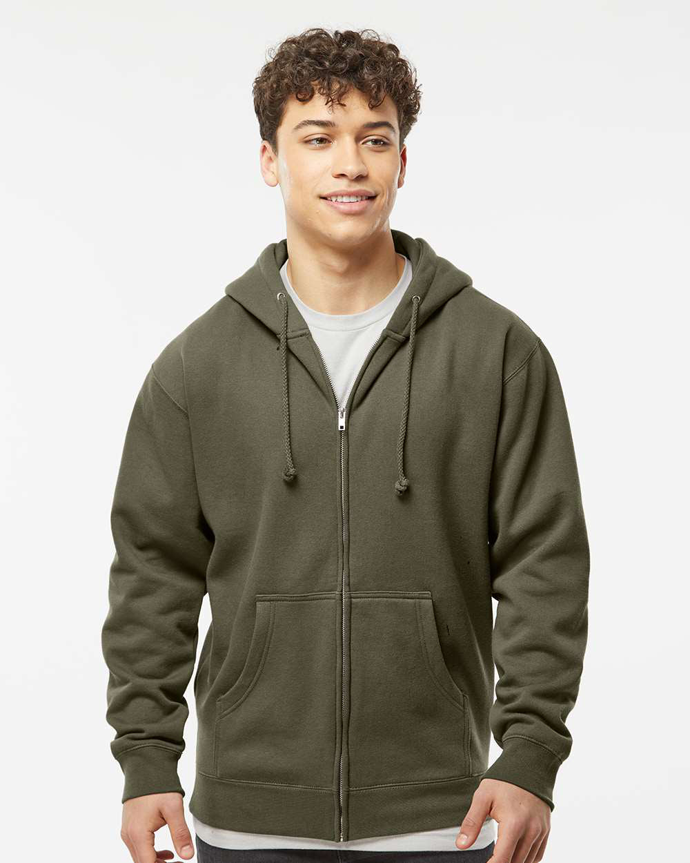 10oz. Heavyweight Zip Hood