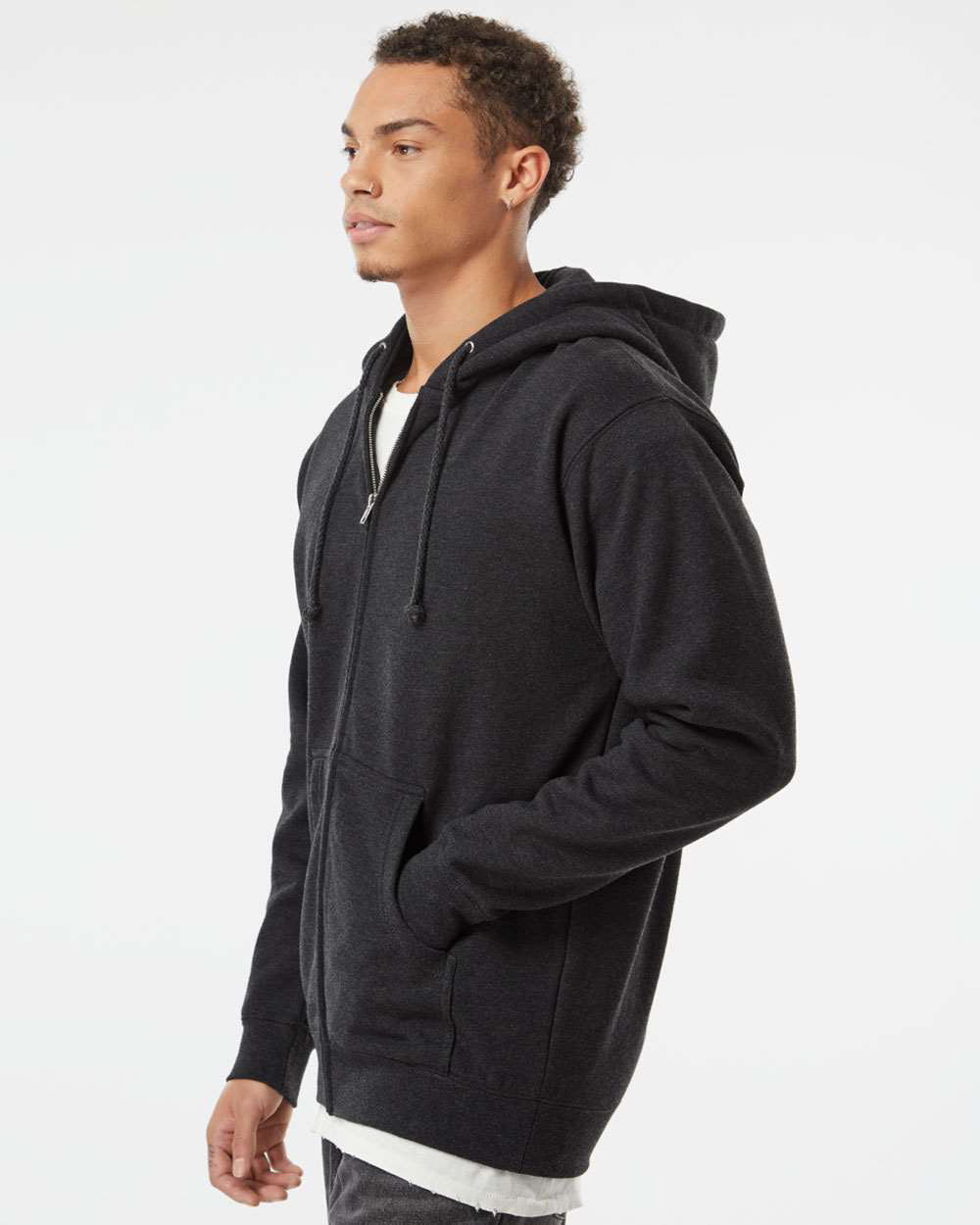 10oz. Heavyweight Zip Hood