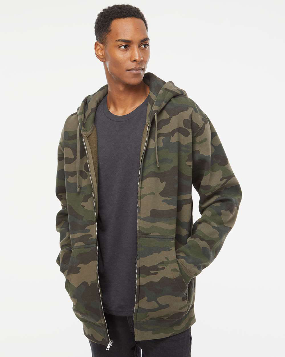 10oz. Heavyweight Zip Hood