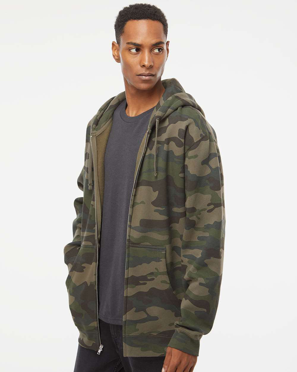 10oz. Heavyweight Zip Hood