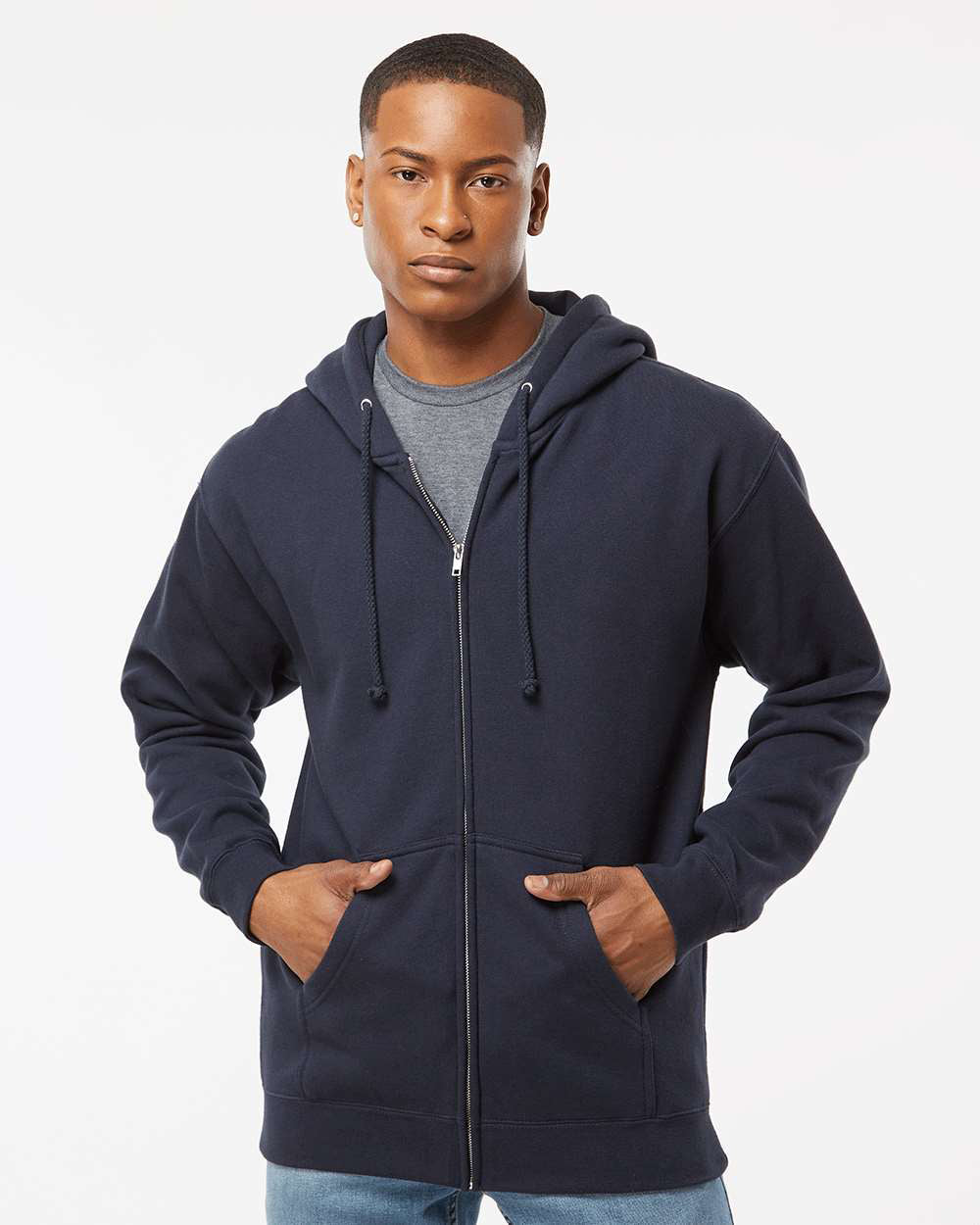 10oz. Heavyweight Zip Hood