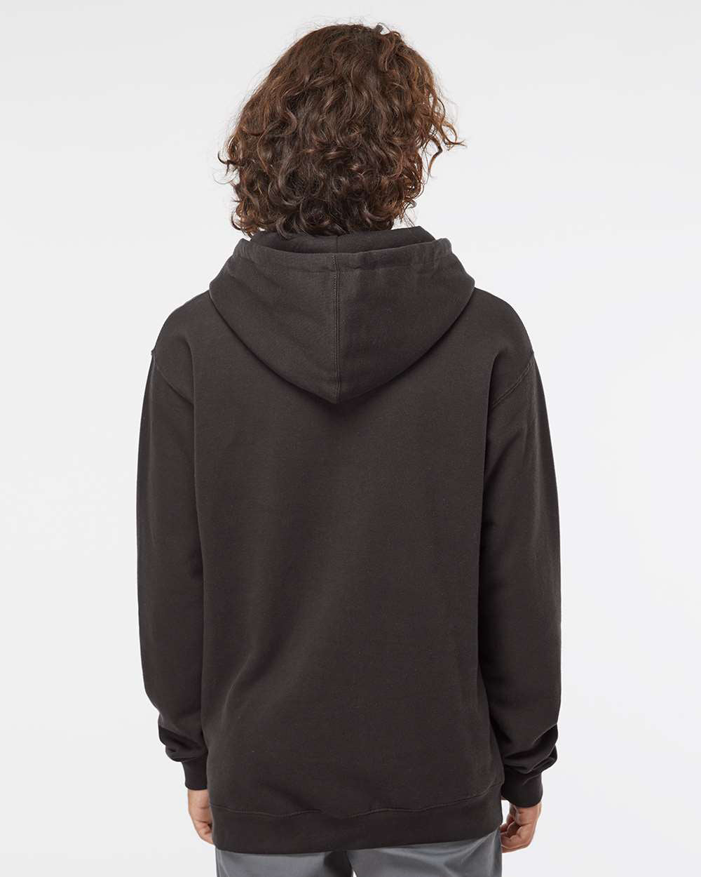 Independent Trading Company 10oz. Heavyweight Pullover Hood — back view (2)