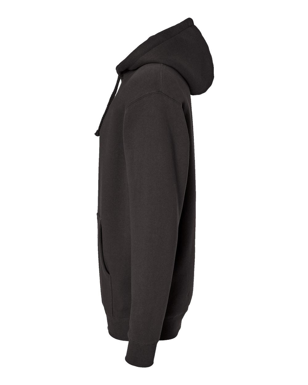 Independent Trading Company 10oz. Heavyweight Pullover Hood — side view
