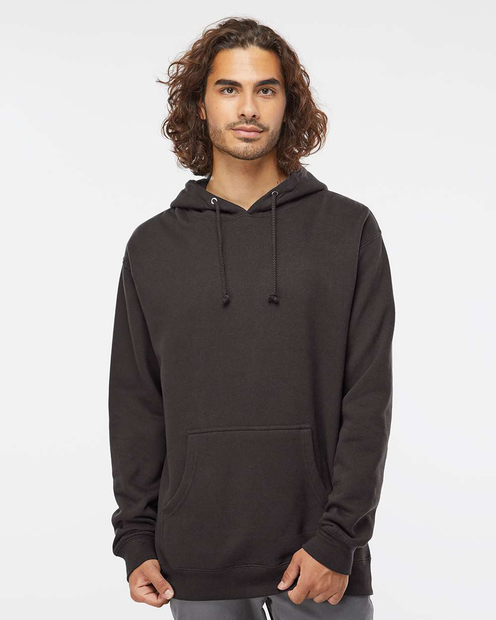 Independent Trading Company 10oz. Heavyweight Pullover Hood — front view (2)