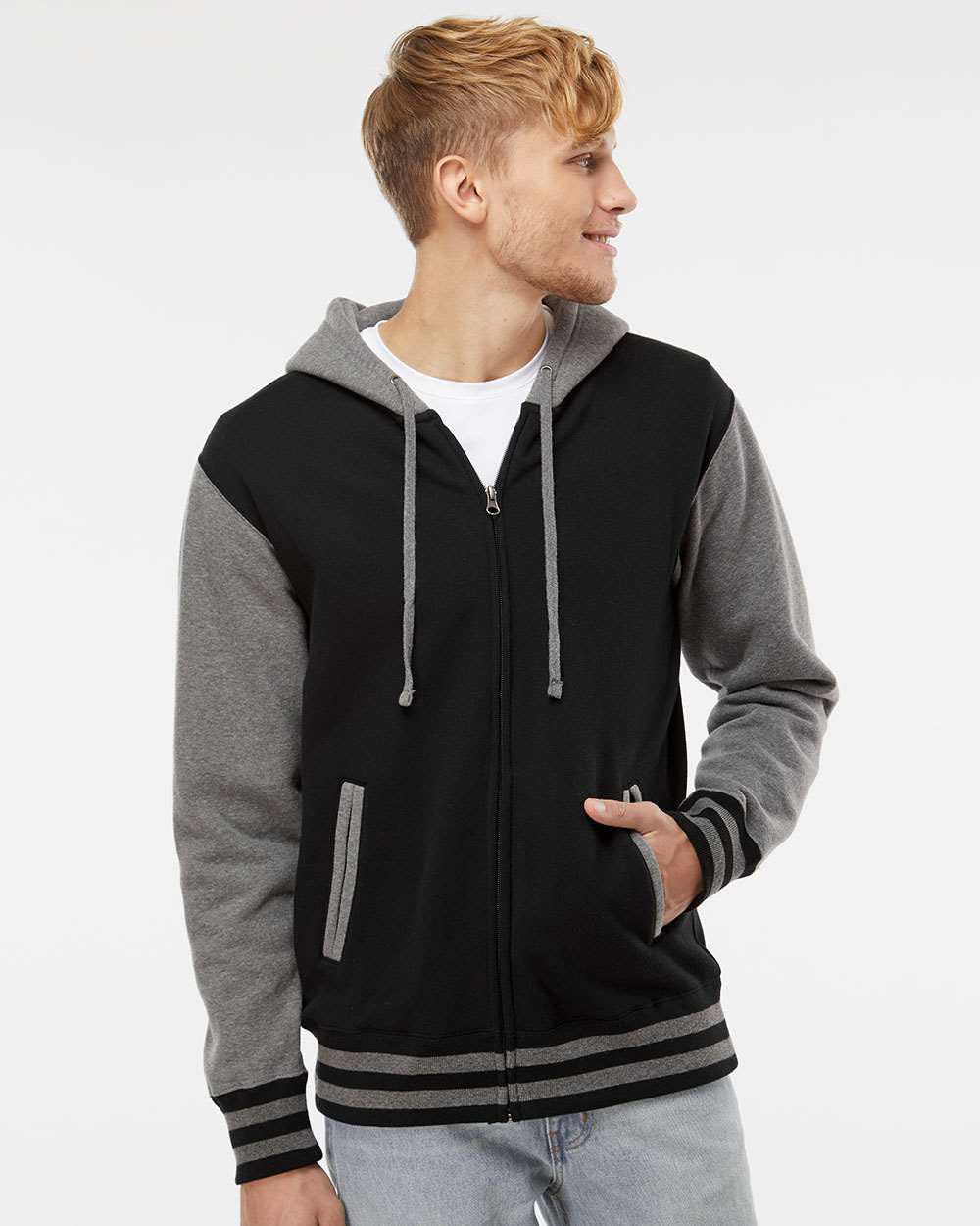 10oz. Varsity Heavyweight Zip Hood