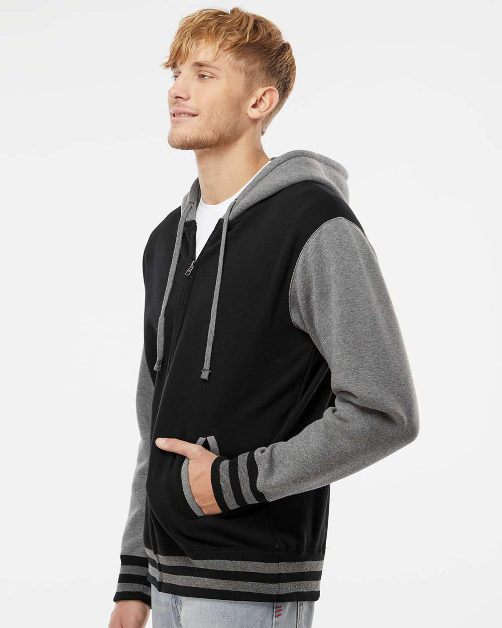 10oz. Varsity Heavyweight Zip Hood
