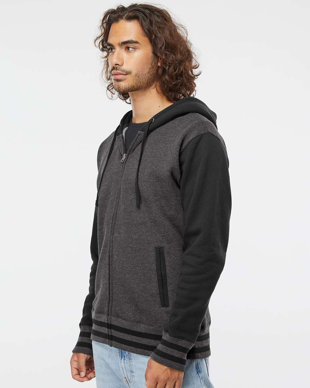 10oz. Varsity Heavyweight Zip Hood