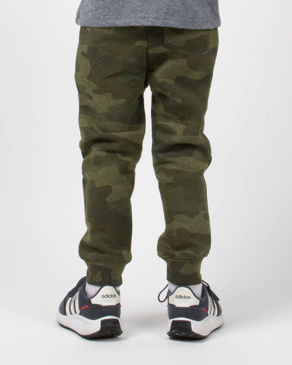 Independent Trading Company Toddler Lightweight Special Blend Pant in Forest Camo — back view (2)