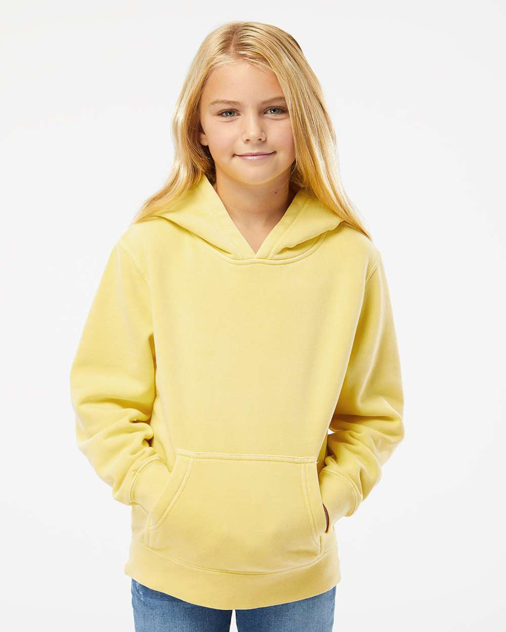 Youth 9oz. Midweight Pigment Dye Pullover Hood