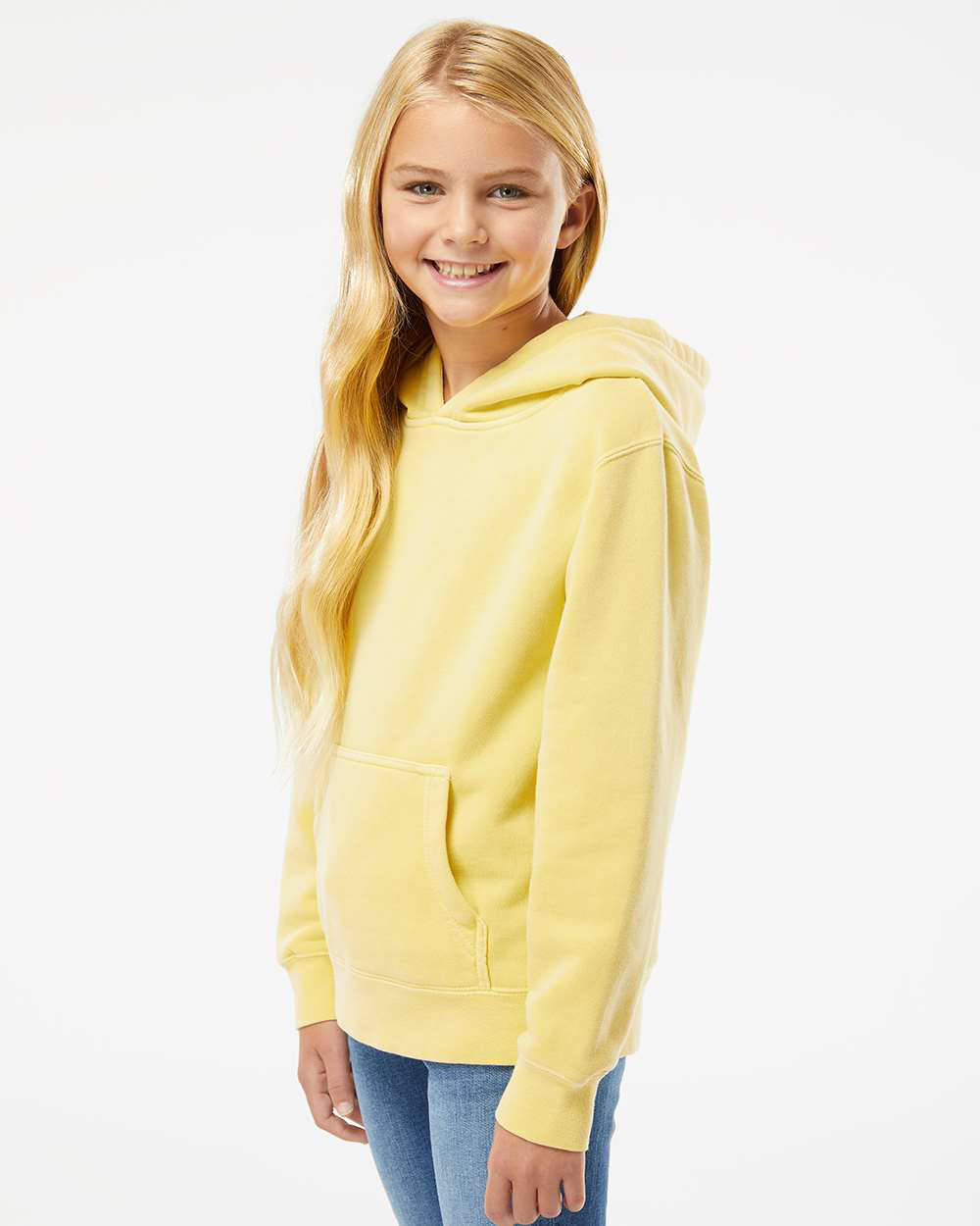Youth 9oz. Midweight Pigment Dye Pullover Hood