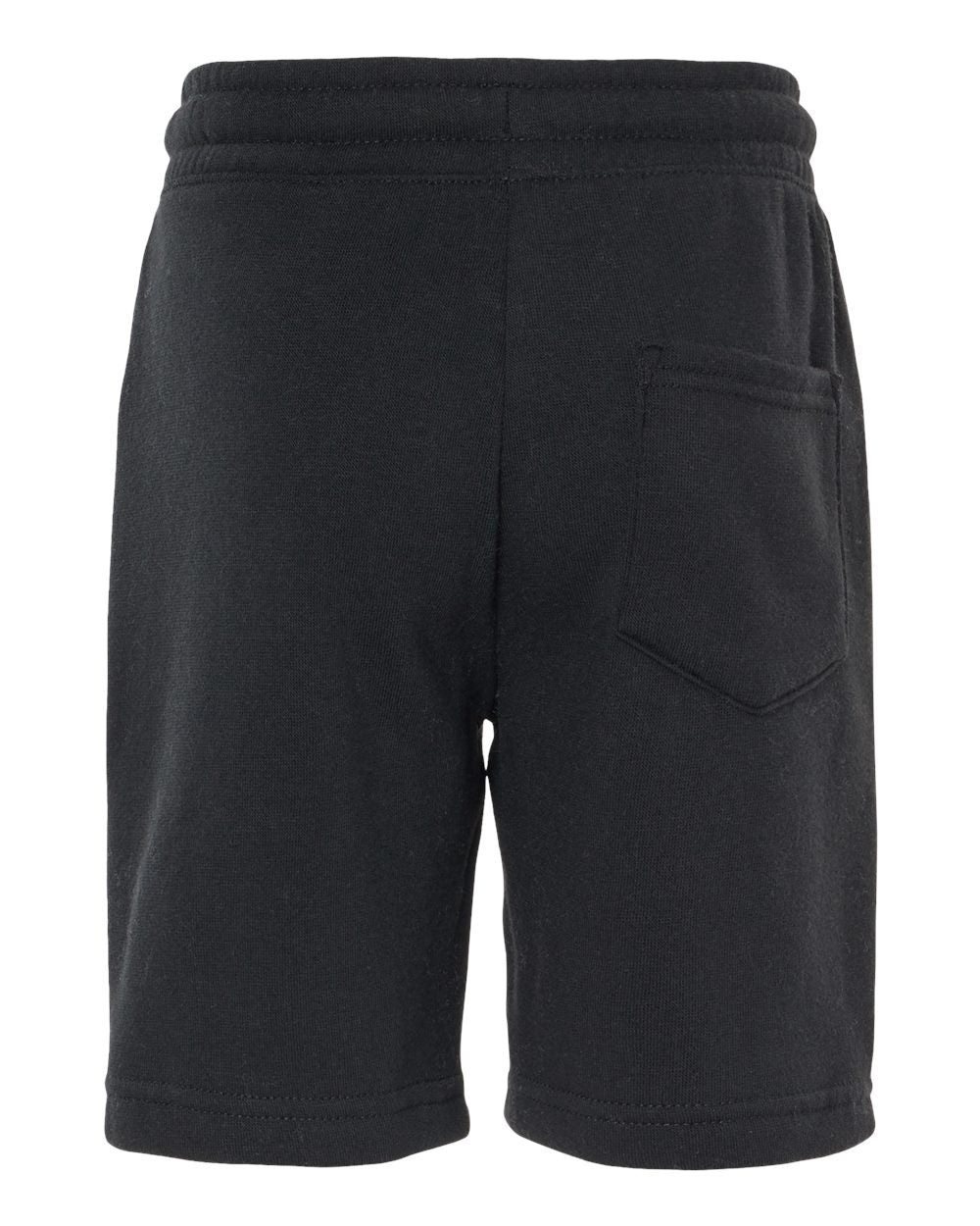 Independent Trading Company Youth Lightweight Special Blend Short in Black — back view (2)