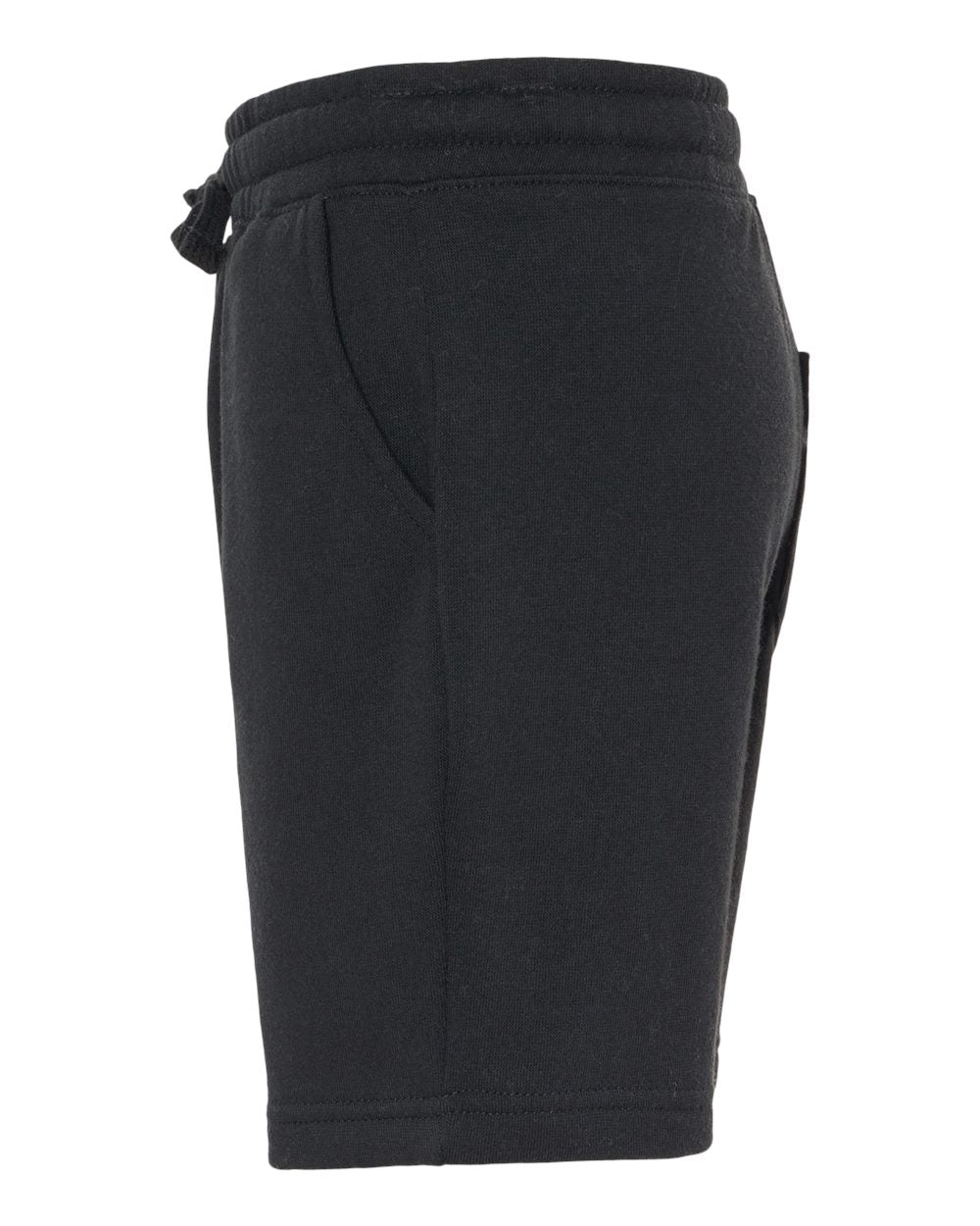 Independent Trading Company Youth Lightweight Special Blend Short in Black — side view (2)