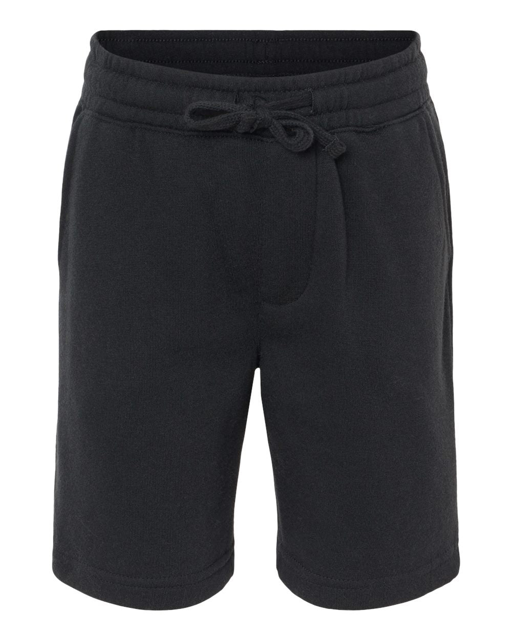 Independent Trading Company Youth Lightweight Special Blend Short in Black — front view (2)