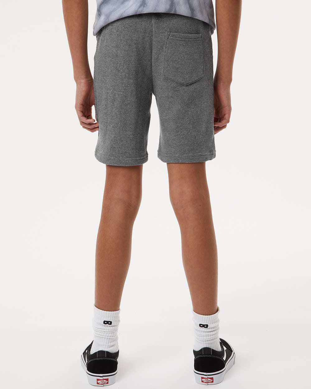 Independent Trading Company Youth Lightweight Special Blend Short — back view (2)