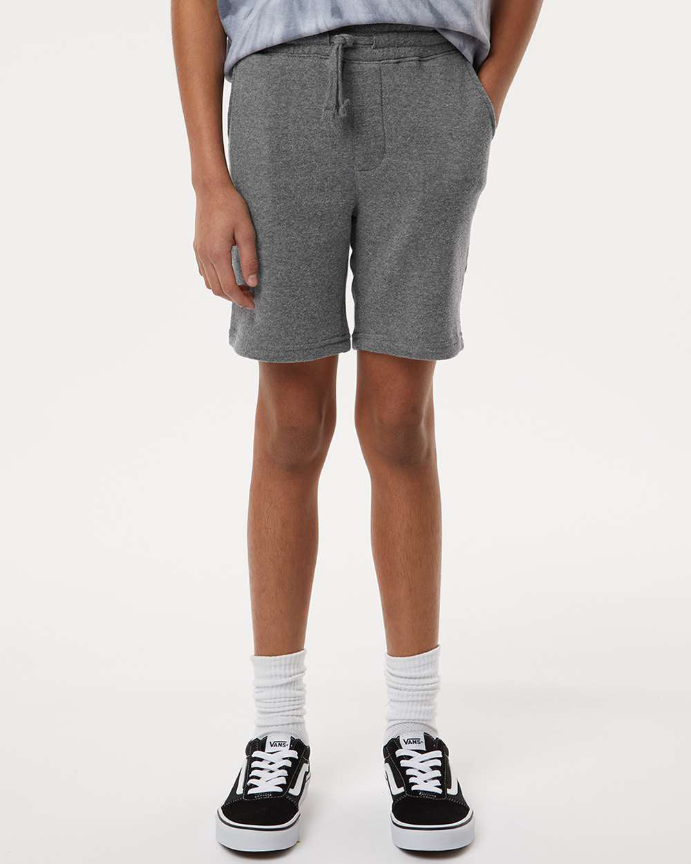 Independent Trading Company Youth Lightweight Special Blend Short — front view (2)