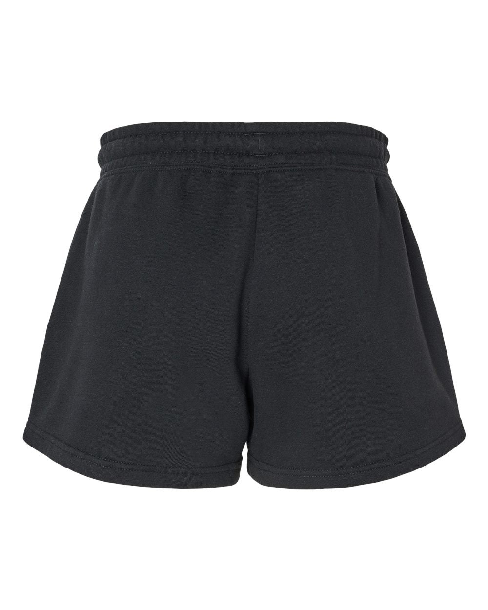 Independent Trading Company Women's California Wave Wash Short in Black — back view